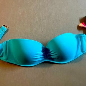 Victoria's Secret bright blue bikini top
